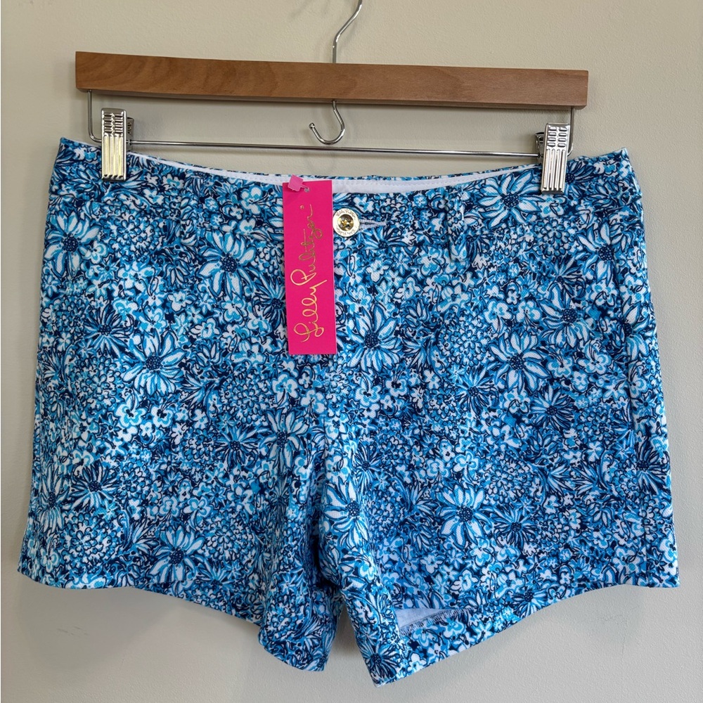 Lilly Pulitzer size 4, NWT Callahan knit shorts, 5 inch inseam
